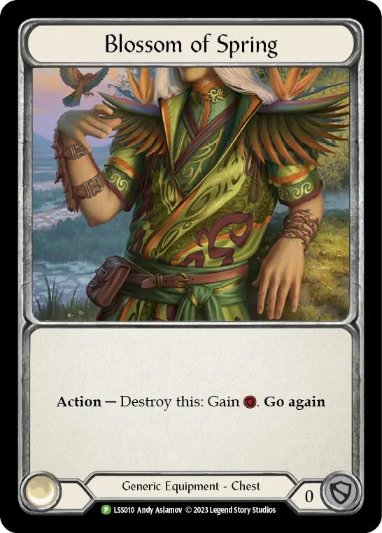 Fabric of Blossoms [LSS010] (Promo)  Cold Foil | The CG Realm