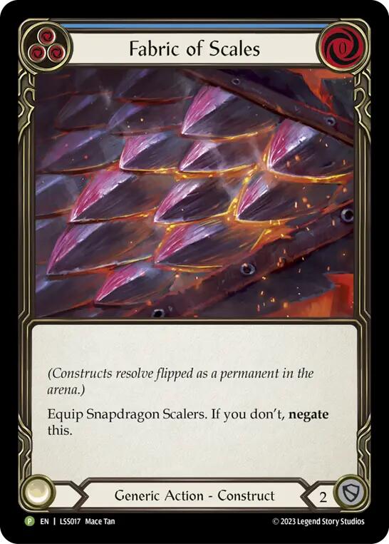 Fabric of Scales [LSS017] (Promo)  Cold Foil | The CG Realm