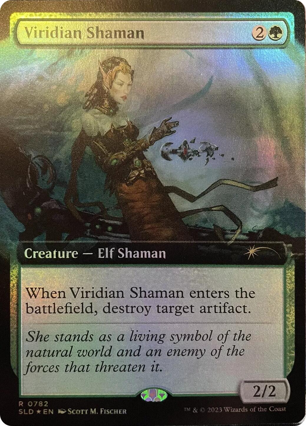 Viridian Shaman (Extended Art) [Secret Lair Drop Series] | The CG Realm
