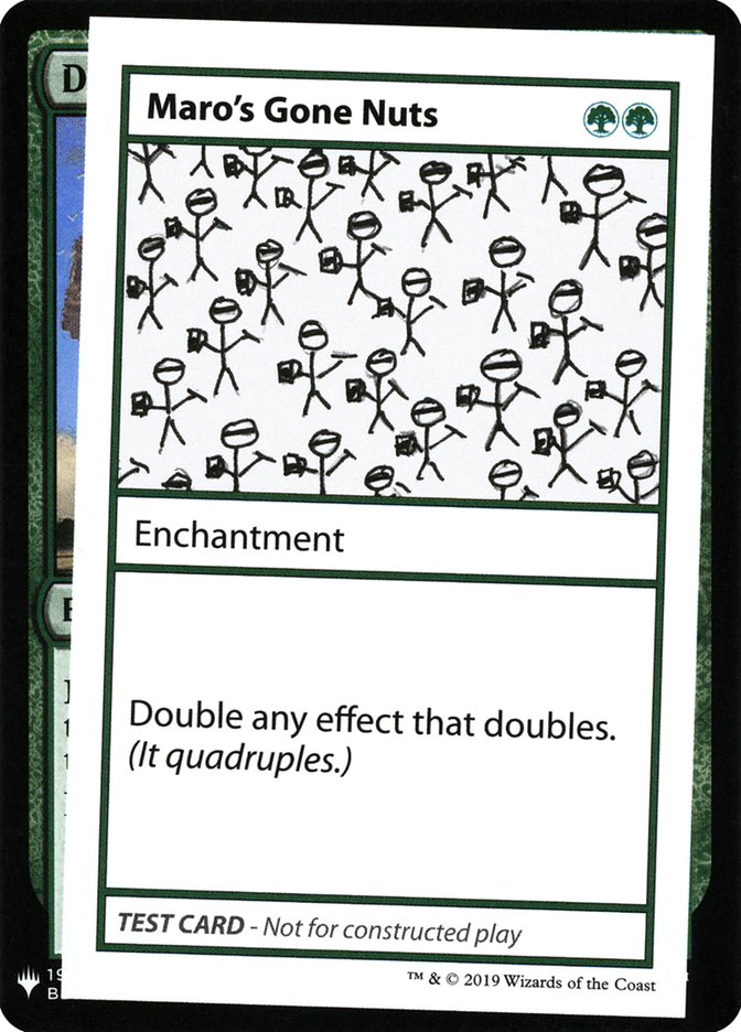 Maro's Gone Nuts [Mystery Booster Playtest Cards] | The CG Realm