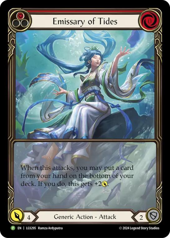 Emissary of Tides [LGS295] (Promo)  Rainbow Foil | The CG Realm