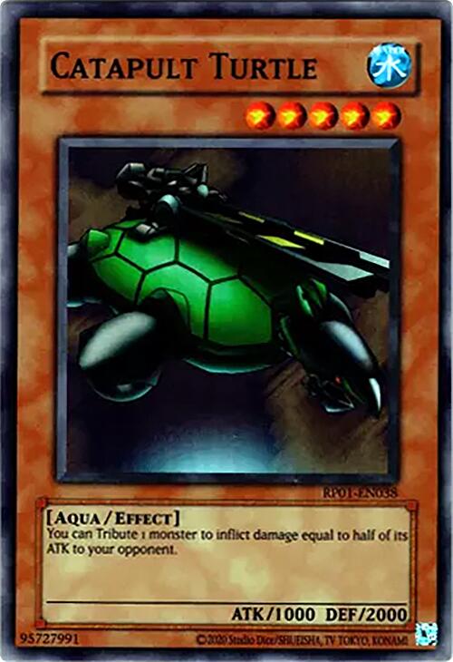 Catapult Turtle [RP01-EN038] Super Rare | The CG Realm