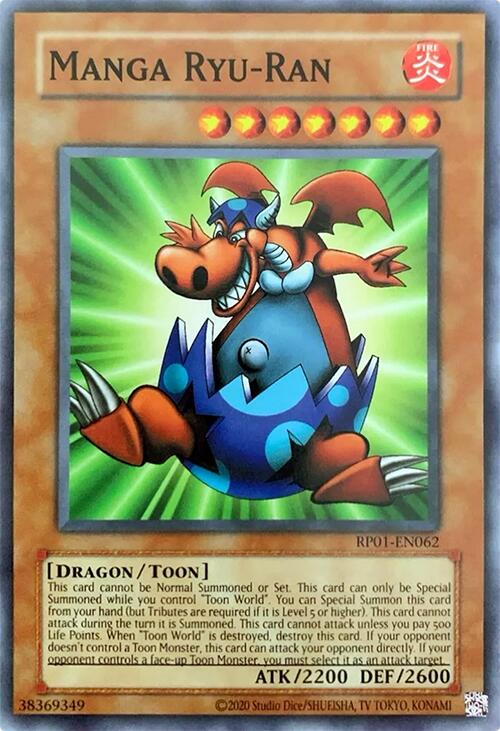 Manga Ryu-Ran [RP01-EN062] Common | The CG Realm