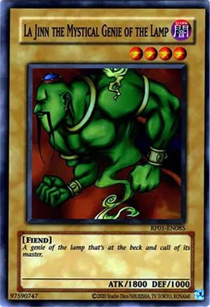 La Jinn the Mystical Genie of the Lamp (RP01-EN085) - Retro Pack (2020 Date Reprint) Unlimited