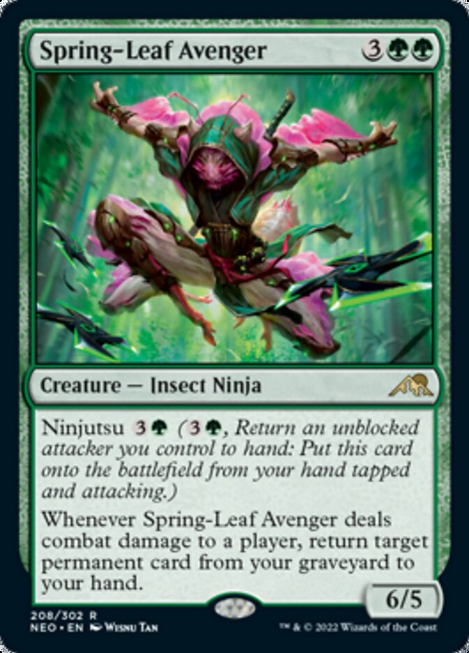 Spring-Leaf Avenger [Kamigawa: Neon Dynasty] | The CG Realm