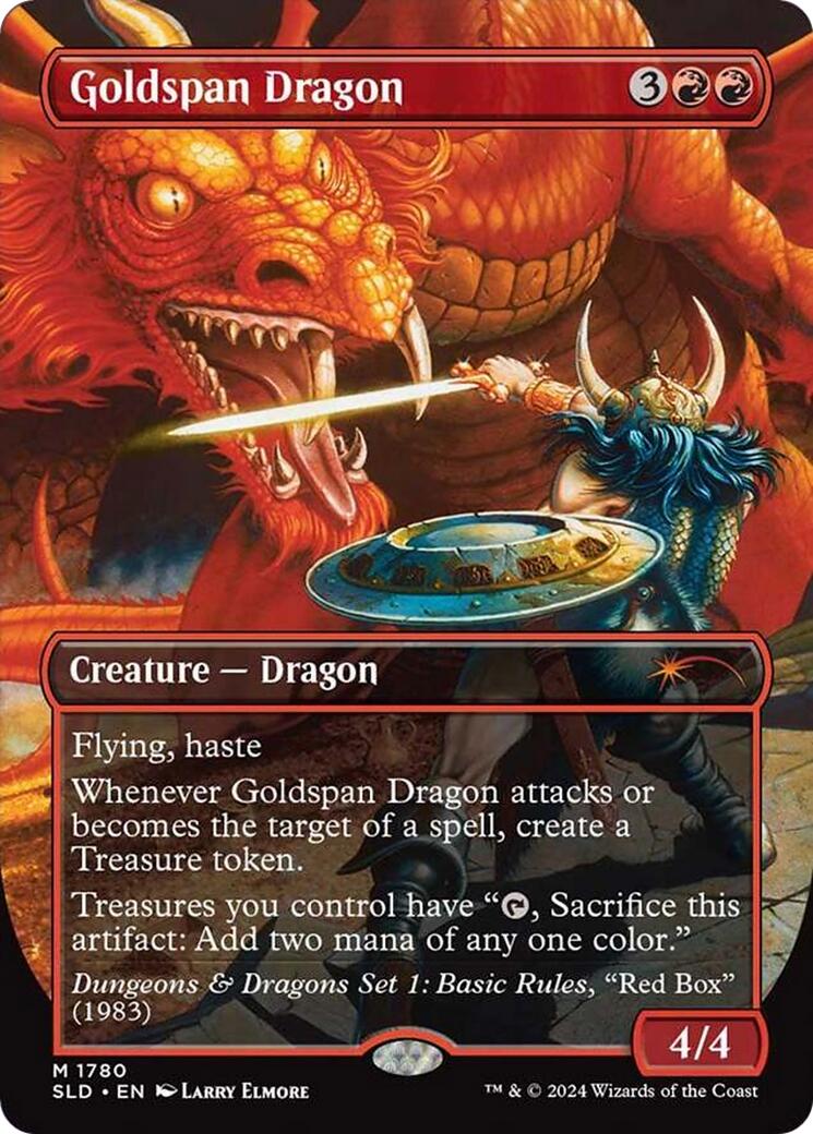 Goldspan Dragon [Secret Lair Drop Series] | The CG Realm