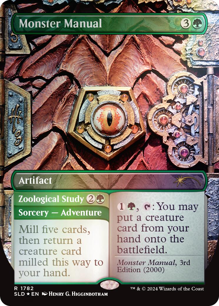 Monster Manual (Rainbow Foil) [Secret Lair Drop Series] | The CG Realm