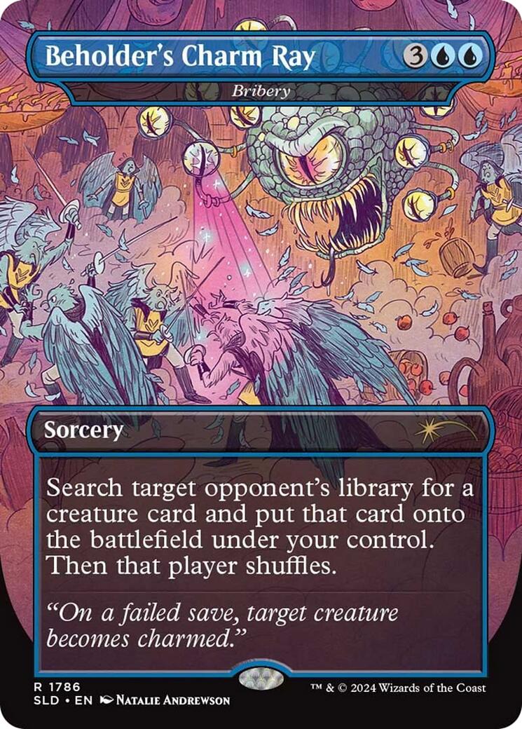Beholder's Charm Ray - Bribery [Secret Lair Drop Series] | The CG Realm