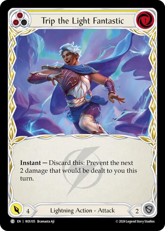 Trip the Light Fantastic (Yellow) [ROS105] (Rosetta)  Rainbow Foil | The CG Realm