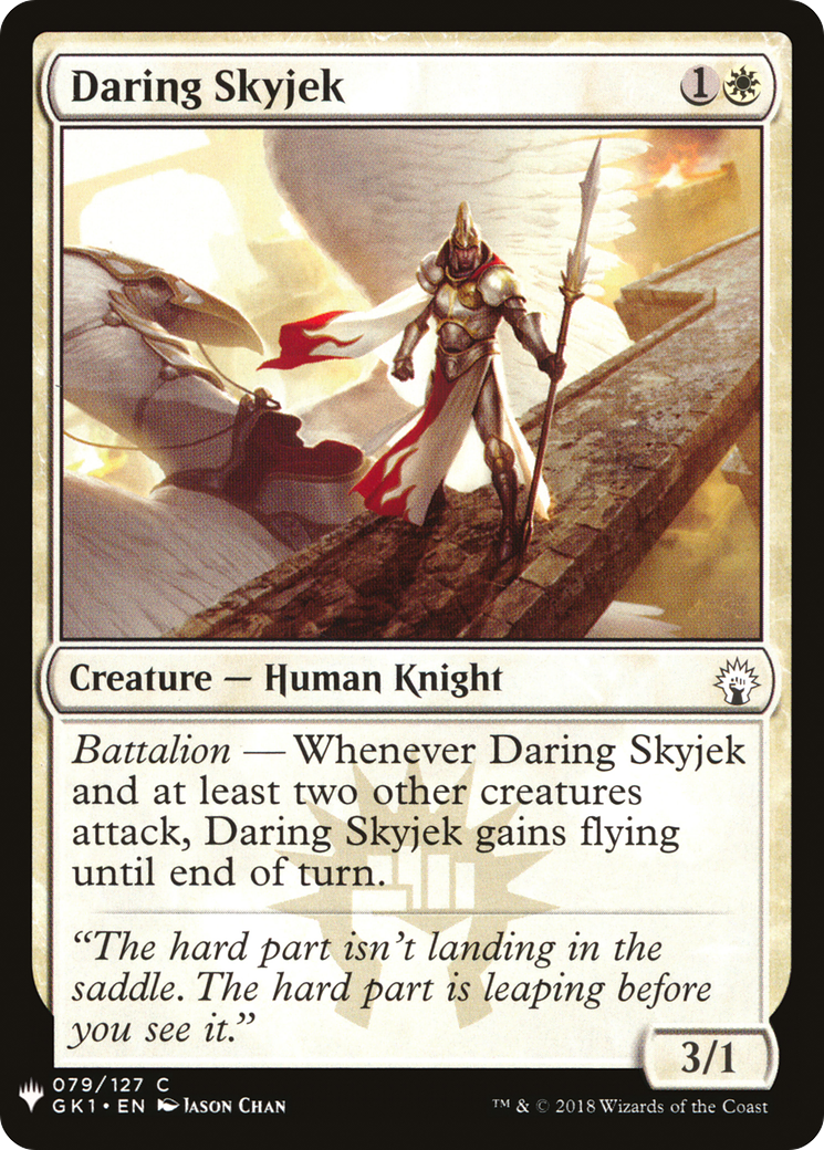 Daring Skyjek (LIST-GK1-79) - The List