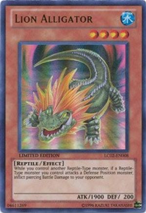 Lion Alligator (LC02-EN008) - Legendary Collection 2 Limited