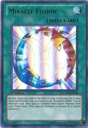 Miracle Fusion (LCGX-EN078) - Legendary Collection 2 Unlimited