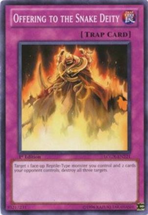 Offering to the Snake Deity (LCGX-EN221) - Legendary Collection 2 Unlimited