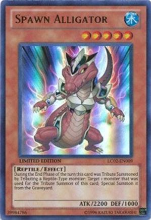 Spawn Alligator (LC02-EN009) - Legendary Collection 2 Limited