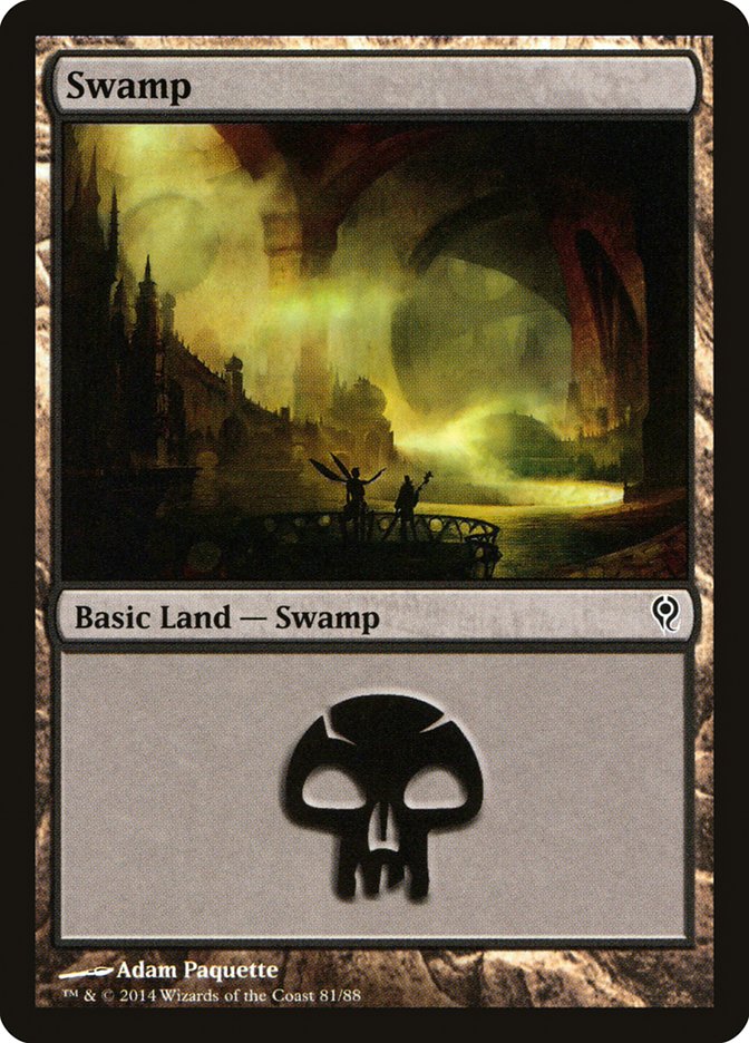 Swamp (81) [Duel Decks: Jace vs. Vraska] | The CG Realm