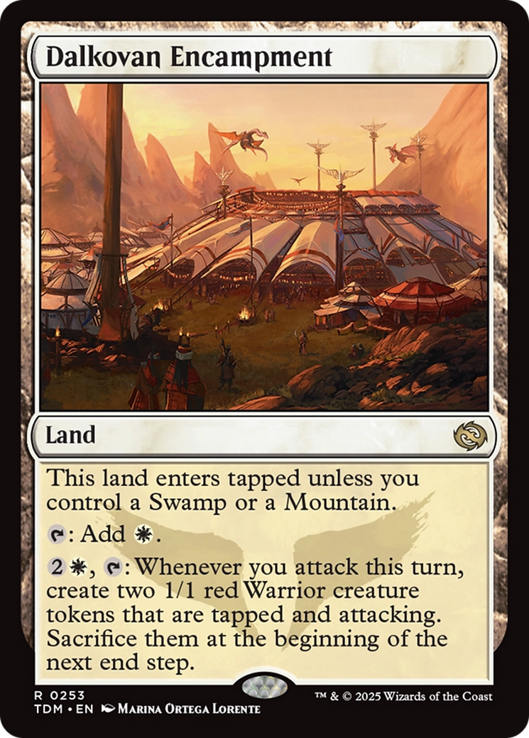Dalkovan Encampment [Tarkir: Dragonstorm] | The CG Realm