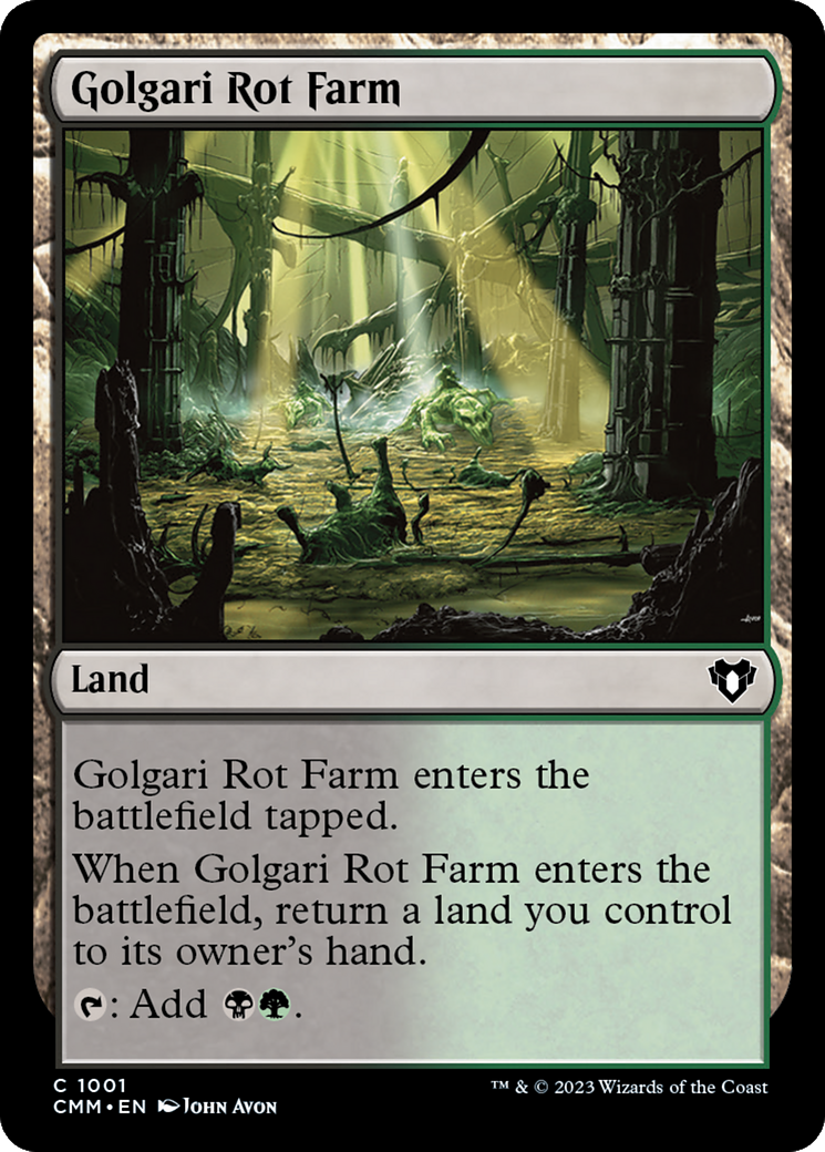Golgari Rot Farm [Commander Masters] | The CG Realm
