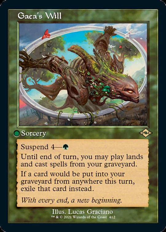 Gaea's Will (Retro Frame) (MH2-412) - Modern Horizons 2 Foil