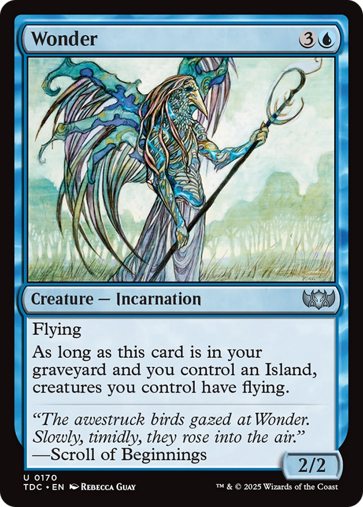Wonder [Tarkir: Dragonstorm Commander] | The CG Realm