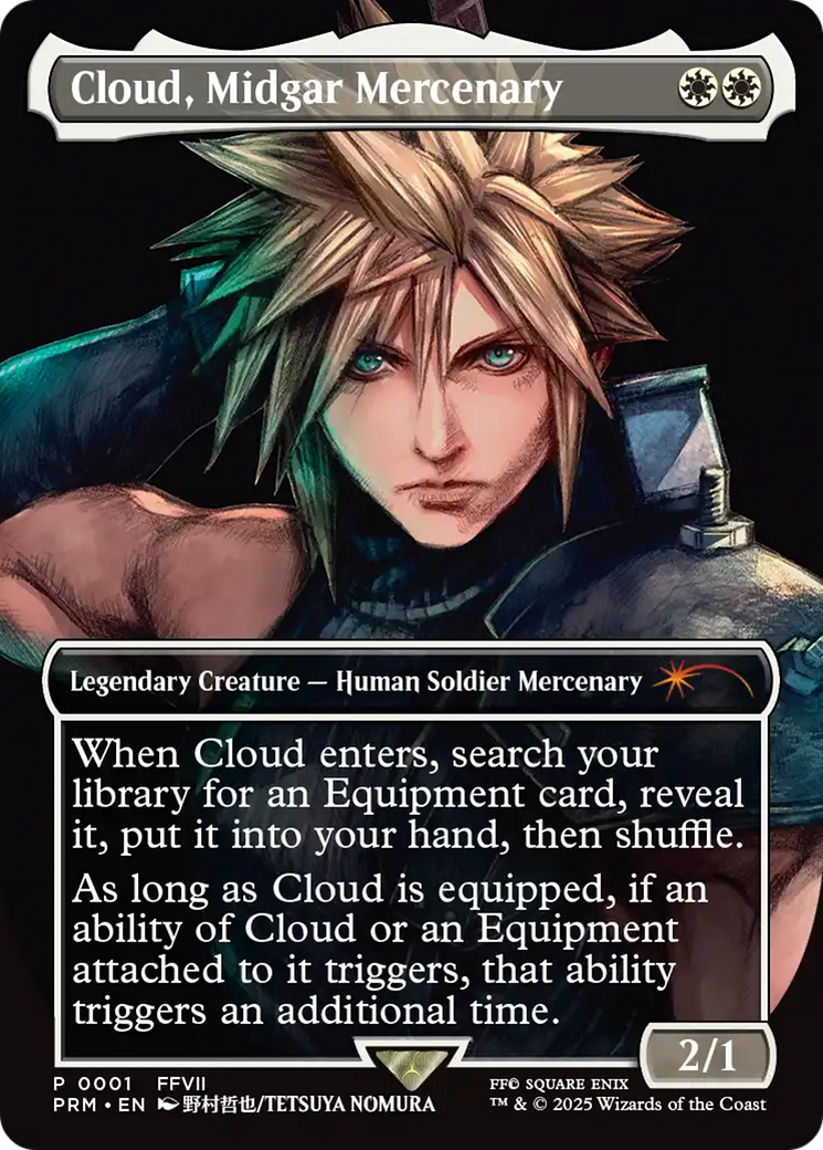Cloud, Midgar Mercenary (PTP-001) - Pro Tour Promos