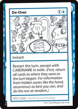 Do-Over (2021 Edition) [Mystery Booster Playtest Cards] | The CG Realm