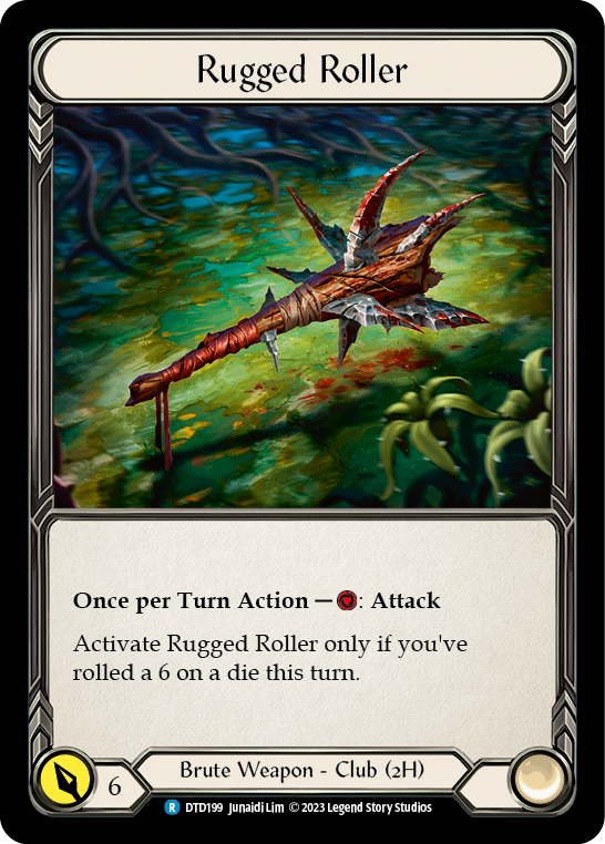 Rugged Roller [DTD199] (Dusk Till Dawn)  Cold Foil | The CG Realm