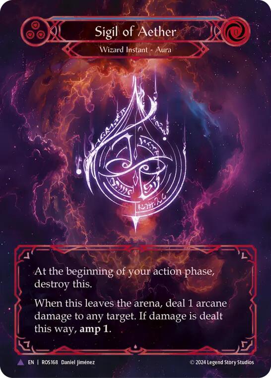 Sigil of Aether (Marvel) [ROS168] (Rosetta)  Cold Foil | The CG Realm