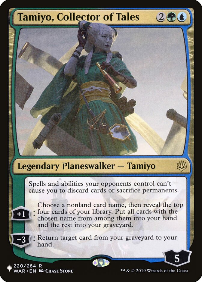 Tamiyo, Collector of Tales [The List] | The CG Realm