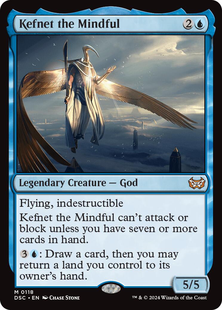 Kefnet the Mindful [Duskmourn: House of Horror Commander] | The CG Realm