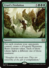 Ezuri's Predation [Duskmourn: House of Horror Commander] | The CG Realm