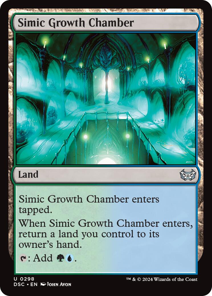 Simic Growth Chamber [Duskmourn: House of Horror Commander] | The CG Realm