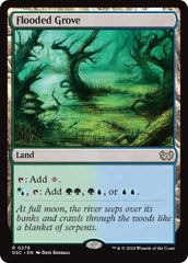 Flooded Grove [Duskmourn: House of Horror Commander] | The CG Realm