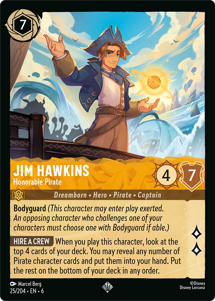 Jim Hawkins - Honorable Pirate (25/204) [Azurite Sea] | The CG Realm
