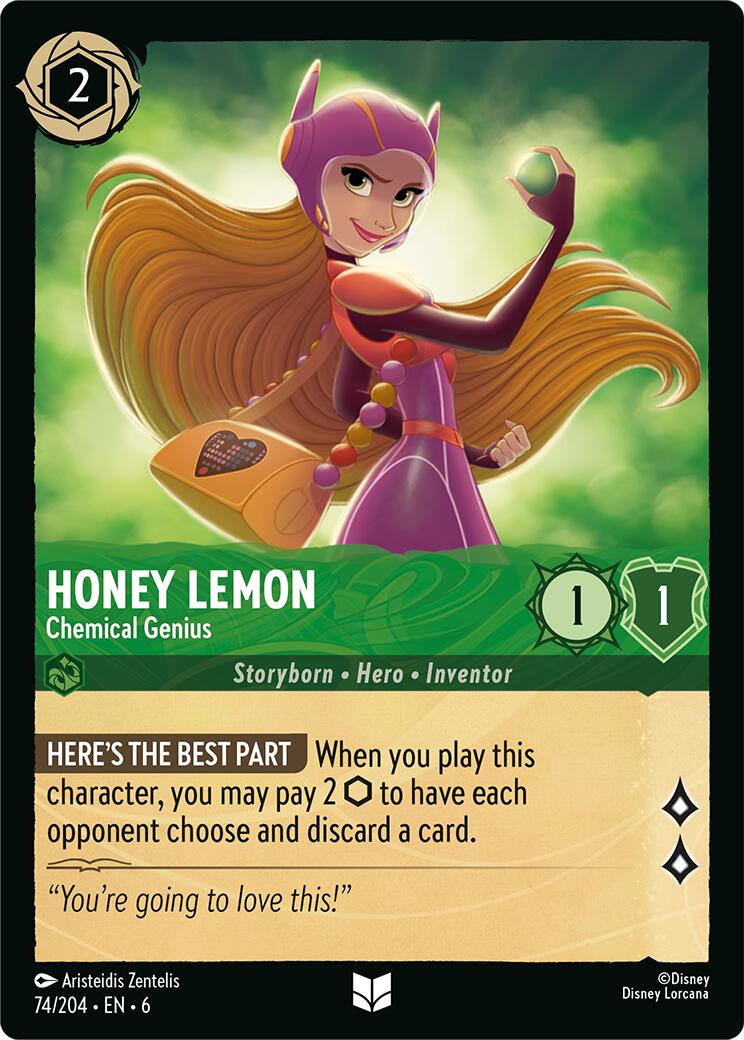 Honey Lemon - Chemical Genius (74/204) [Azurite Sea] | The CG Realm