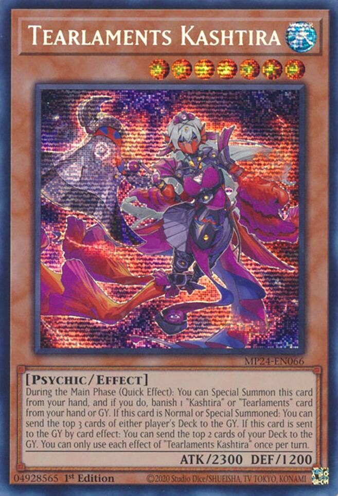 Tearlaments Kashtira (MP24-EN066) - 25th Anniversary Tin: Dueling Mirrors 1st Edition