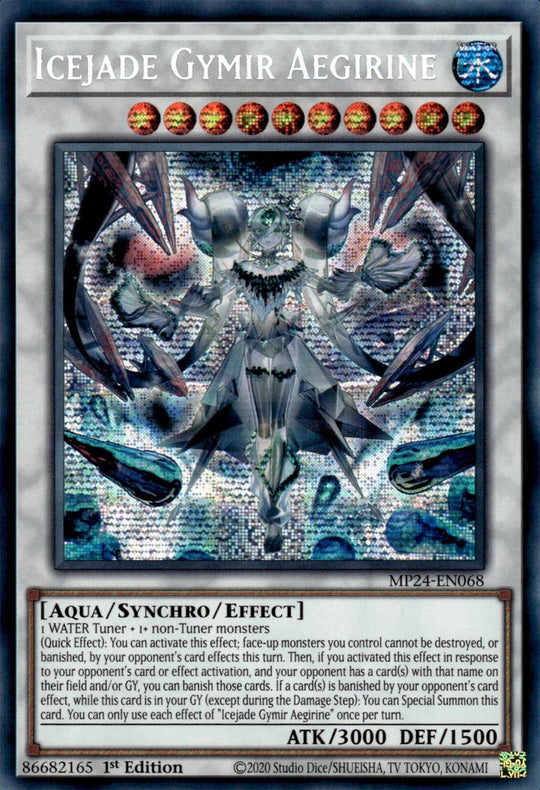 Icejade Gymir Aegirine (MP24-EN068) - 25th Anniversary Tin: Dueling Mirrors 1st Edition