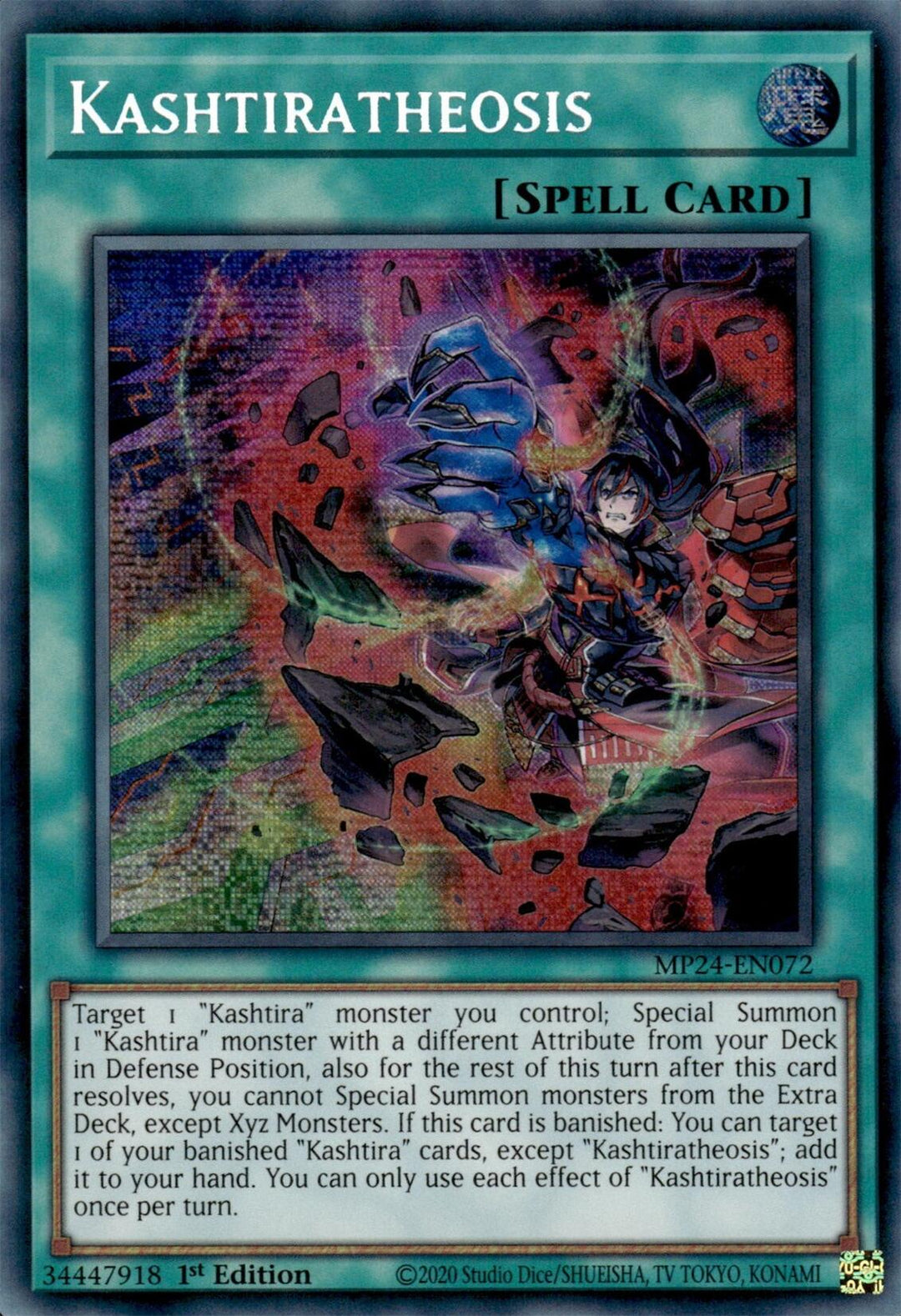 Kashtiratheosis (MP24-EN072) - 25th Anniversary Tin: Dueling Mirrors 1st Edition