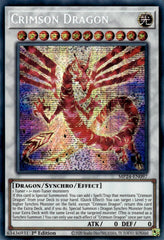 Crimson Dragon (card) [MP24-EN097] Prismatic Secret Rare | The CG Realm