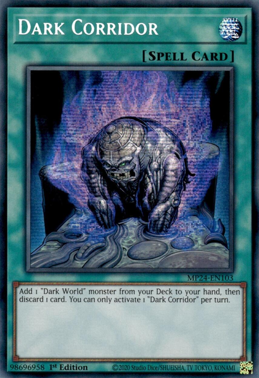 Dark Corridor (MP24-EN103) - 25th Anniversary Tin: Dueling Mirrors 1st Edition