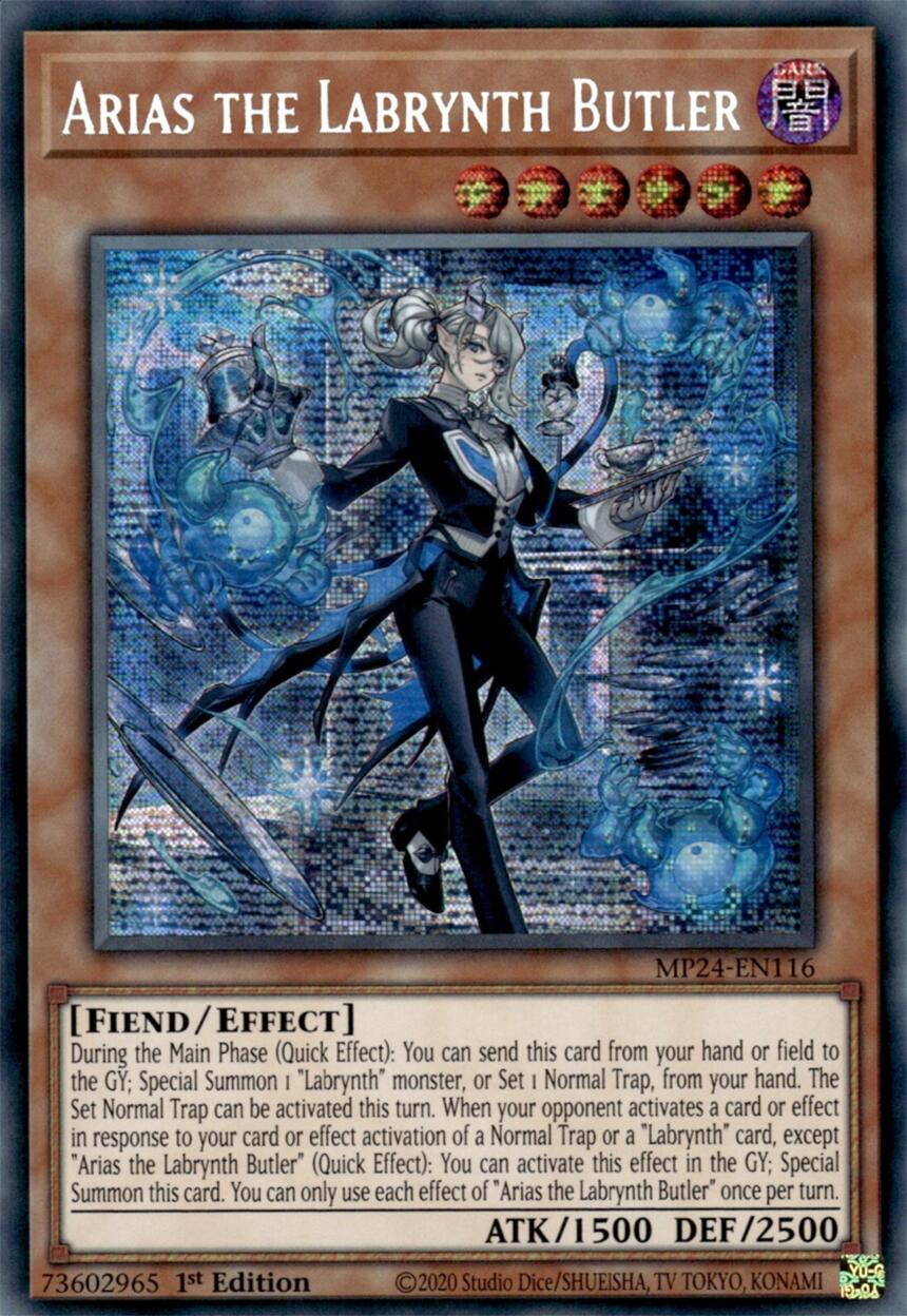 Arias the Labrynth Butler (MP24-EN116) - 25th Anniversary Tin: Dueling Mirrors 1st Edition