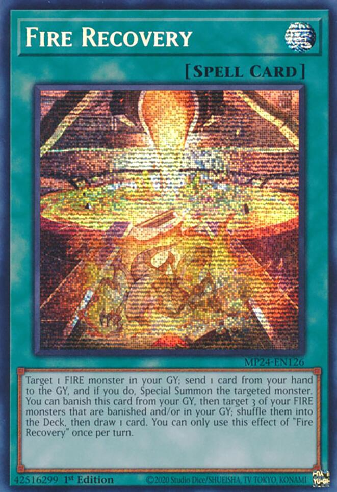 Fire Recovery (MP24-EN126) - 25th Anniversary Tin: Dueling Mirrors 1st Edition