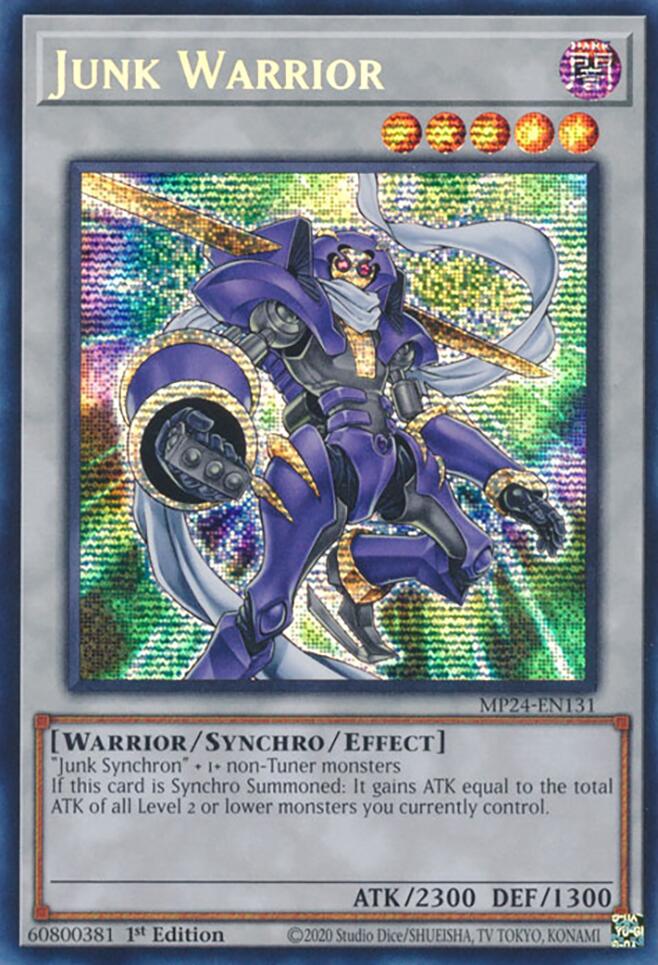 Junk Warrior (MP24-EN131) - 25th Anniversary Tin: Dueling Mirrors 1st Edition