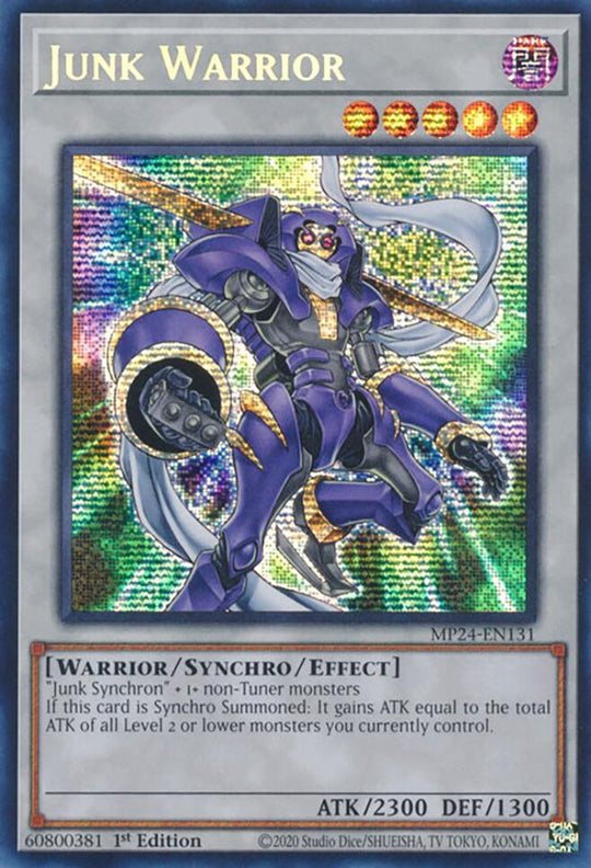 Junk Warrior (MP24-EN131) - 25th Anniversary Tin: Dueling Mirrors 1st Edition