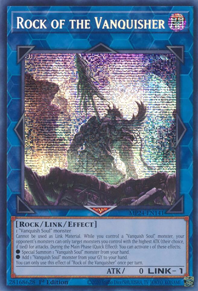 Rock of the Vanquisher (MP24-EN141) - 25th Anniversary Tin: Dueling Mirrors 1st Edition
