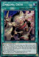 Emblema Oath [MP24-EN146] Prismatic Secret Rare | The CG Realm
