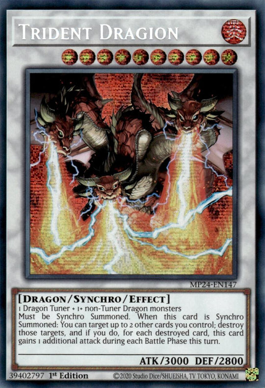 Trident Dragion (MP24-EN147) - 25th Anniversary Tin: Dueling Mirrors 1st Edition