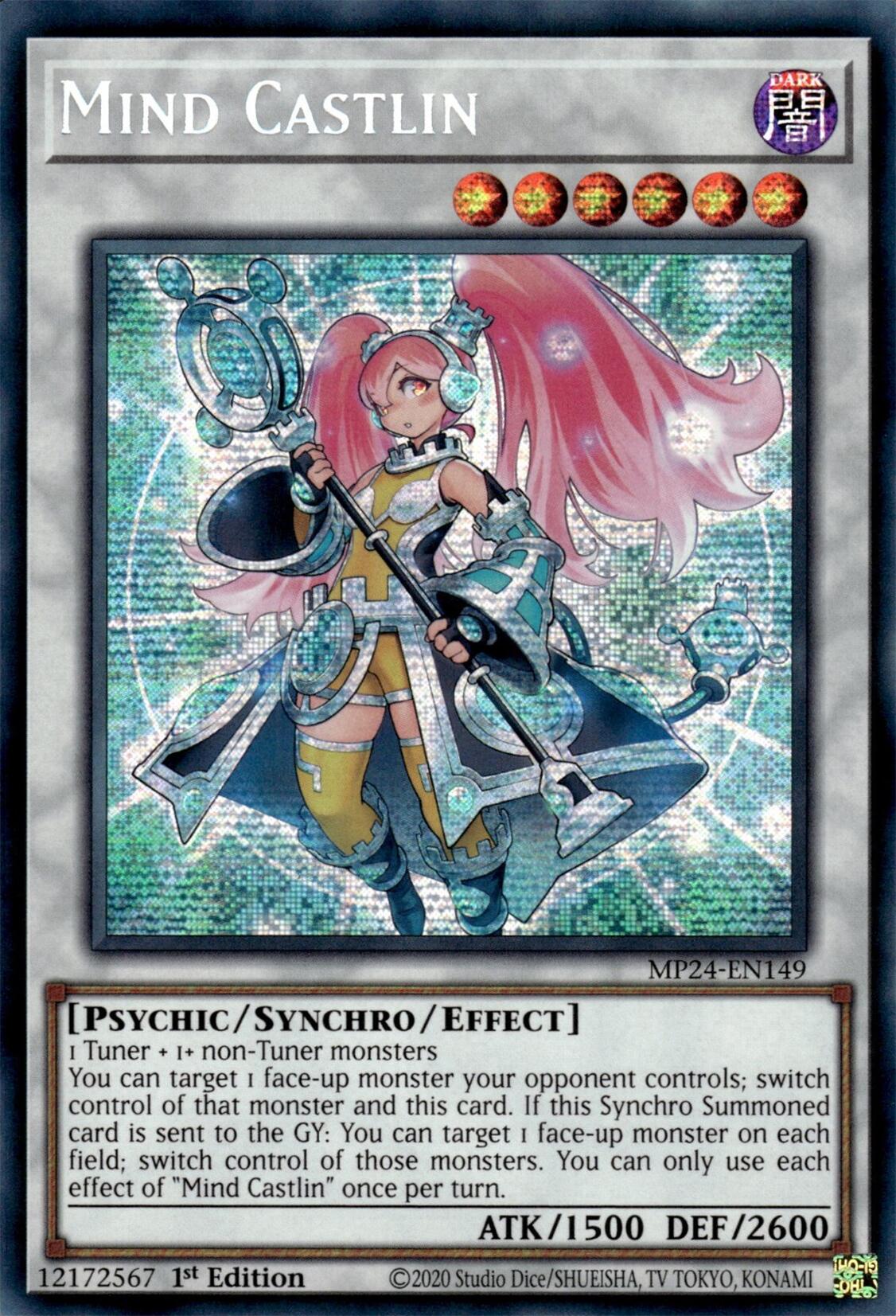 Mind Castlin [MP24-EN149] Prismatic Secret Rare | The CG Realm