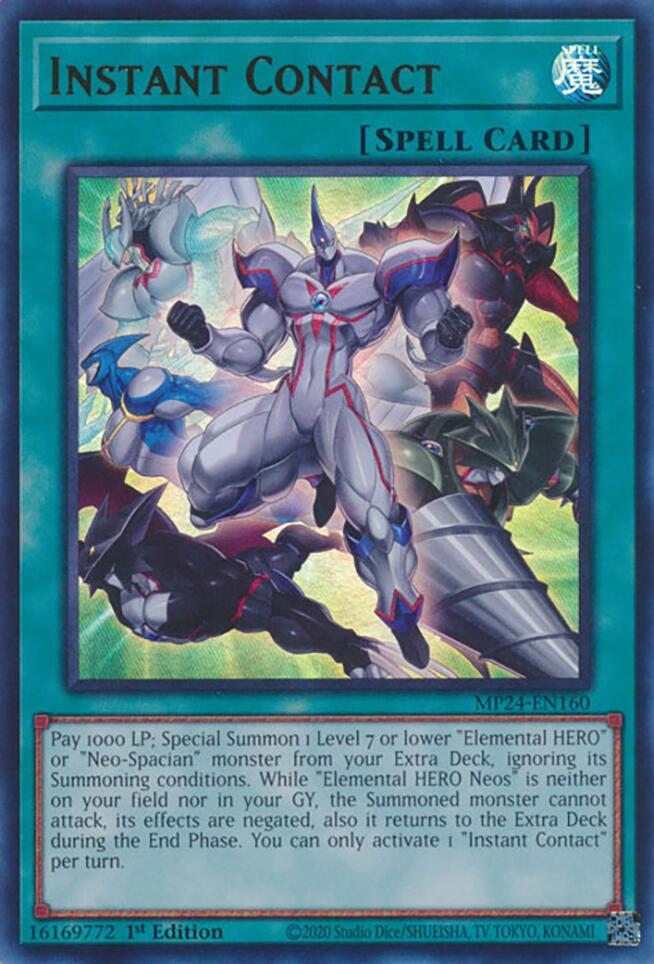 Instant Contact (MP24-EN160) - 25th Anniversary Tin: Dueling Mirrors 1st Edition