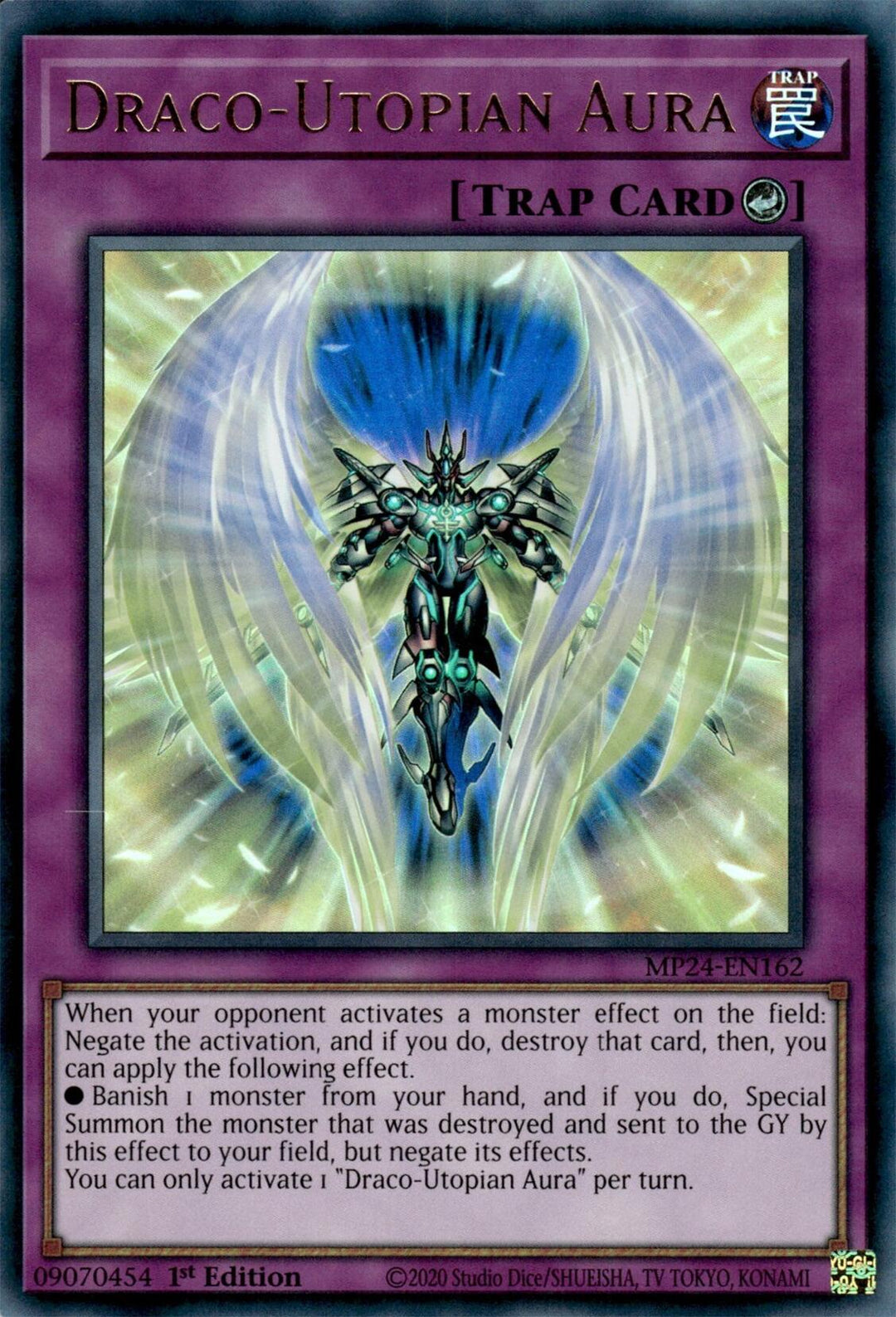 Draco-Utopian Aura (MP24-EN162) - 25th Anniversary Tin: Dueling Mirrors 1st Edition