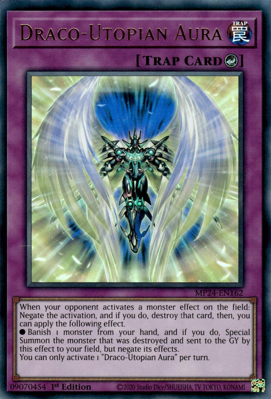 Draco-Utopian Aura (MP24-EN162) - 25th Anniversary Tin: Dueling Mirrors 1st Edition